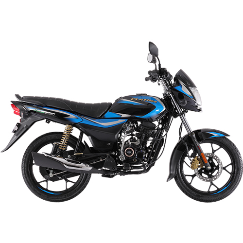 bajaj platina blue colour